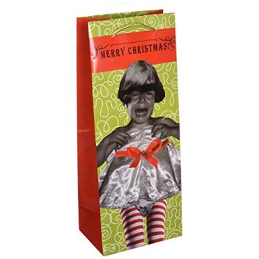 Imagem de Enesco Bolsa para presente Holy Crap Merry Christmas Wine Bag, 30 cm