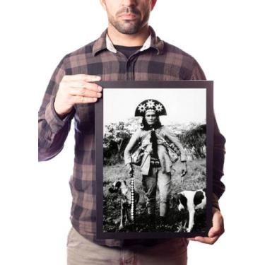 Imagem de Quadro Corisco Diabo Louro Bando De Lampião Historia Cangaço - Fanarte