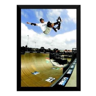 Imagem de Quadro Skate Tony Hawk Sk8 Poster Moldurado - Fanarte