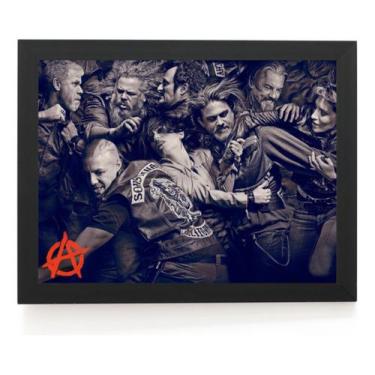 Imagem de Quadro Serie Sons Of Anarchy Foto Arte Poster Com Moldura - Fanarte