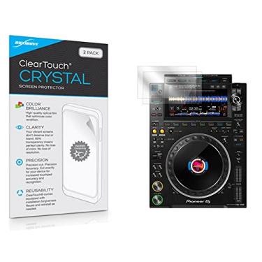 Imagem de Película protetora de tela Pioneer CDJ-3000 (9"), BoxWave [ClearTouch Crystal (embalagem com 2)] Película de filme HD – Protege contra arranhões para Pioneer CDJ-3000 (9")
