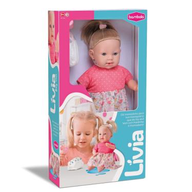 Imagem de BONECA LIVIA FAZ XIXI 686 BAMBOLA