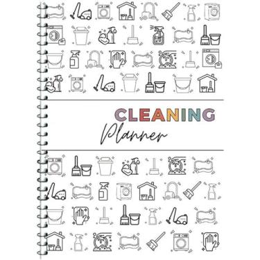 Imagem de Agenda de limpeza Adhd, agenda de plano de limpeza, lista de verificação de lista de limpeza, agenda de limpeza e organização, lista de verificação diária semanal mensal para casa, livro de planos de