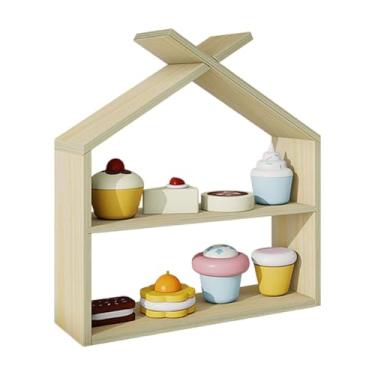 Imagem de TTETTZ Simulação Cozinha Alimentos Brinquedos Casa de Brincar Conjunto de Pão Sorvete Pré-escola Meninos Meninas Prateleira de Armazenamento Crianças