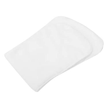 Imagem de Akozon Akozon 4 -camadas Reutilizáveis ​​para Adultos Fraldas de Pano Com Inserções Absorventes - Almofada de Fraldas Macias para Cuidados Com Incontinência Em Idosos e Desativados (Branco)