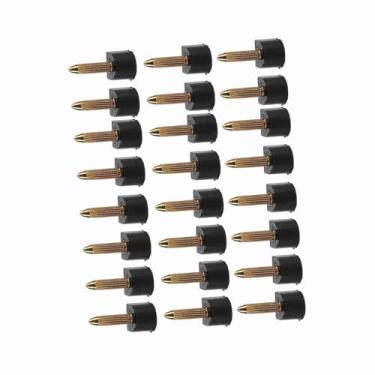 Imagem de KIMISS Dicas de Substituição de Salto Alto 24pcs Protetor de Não Deslizamento para Sapatos, Dowels de Calcanhar de 10x10mm para Caminhada Confortável (8x8cm)
