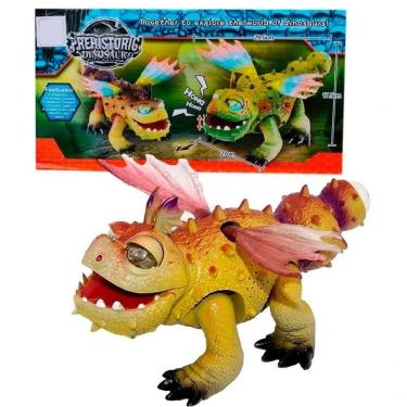 Imagem de Brinquedo Infantil Dragão Com Luz E Som Movimento Dinossauro