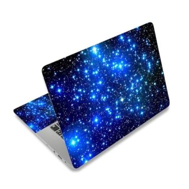 Imagem de 12,1 13 13,3 14 15,4 15,6 polegadas Laptop Skin Decalque Universal Vinil Netbook Adesivo reutilizável Notebook PC Arte Decalque Capa protetora, à prova d'água e resistente a arranhões (Céu estrelado)
