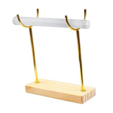 Imagem de Vaveren Suporte para pulseira de selenita, organizador de joias destacável para exibição de joias, organizador de armazenamento para pulseiras e tornozeleiras, S