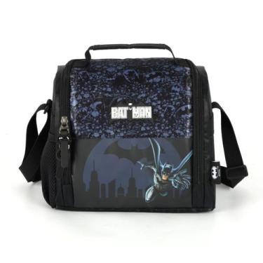 Imagem de Lancheira Termica Escolar Menino Bolsa Porta Lanches Batman - Luxcel, 