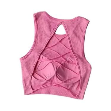 Imagem de Sutiã Esportivo Feminino De Alta Intensidade À Prova De Impacto, Respi
