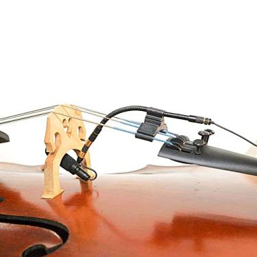 Imagem de Rannsgeer PMMB19 Microfone para instrumento musical Cello com braçadeira para violoncelo