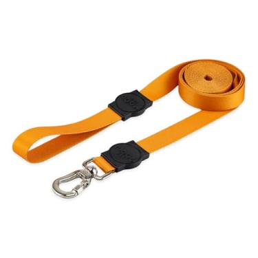 Imagem de Mood Pet Coleira Guia 5 Metros Para Cães Cachorro Adestramento Passeio Porte Grande Médio Pequeno (Caramel, P)