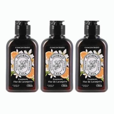 Imagem de Kit 3 Limpador Concentrado Flor de Laranjeira 120ml Giorno Casa