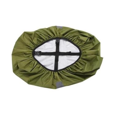 Imagem de Capa De Chuva Impermeável De Tecido Oxford Refletivo 20-60L Para Mochi
