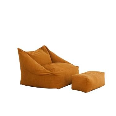 Imagem de Sofá Cadeira Moderna Minimalista Solteira Sala de Estar Sofá Lazy Home Creative Lazy Sofa Nordic Veludo Sofá Sala de Estar Sofá (B)