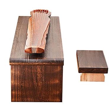 Imagem de Mesas de canto mesa baixa dobrável guqin mesa de chão mesa de chá baixa tatami mesa de centro mesa de chão mesa de chá (marrom 90 x 40 x 37 cm)