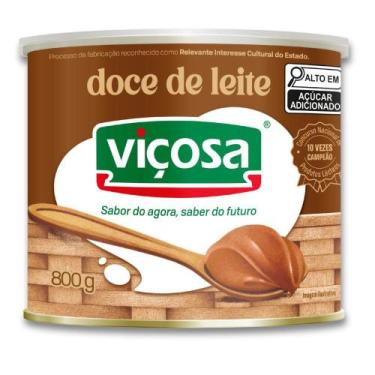 Imagem de Doce de Leite Mineiro Puro Viçosa 800g - 2093, Viçosa