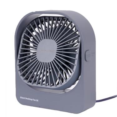 Imagem de BLACK ANGLE Ventilador de mesa USB, ventiladores de mesa alimentados por USB, silencioso F102 SE