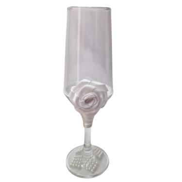 Imagem de Taça Vidro Casamento Noivos Amor Presente