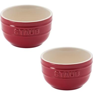 Imagem de Conjunto de Ramekin, Cerâmica, 2 Peças, Cereja, 8 cm, STAUB