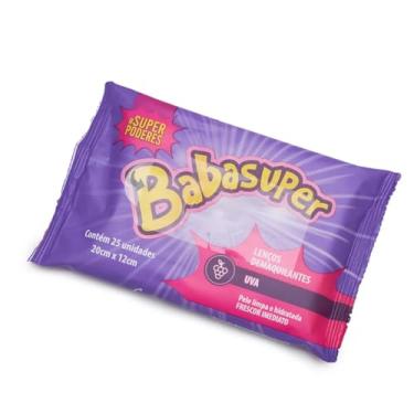 Imagem de Lenços Umedecidos Demaquilantes Babasuper Uva #superpoderes