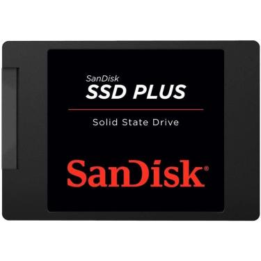 Imagem de Ssd 240gb Sandisk, Sata Iii, Leitura 530mb/s, Gravação 440mb/s - Sdssda-240g-g26