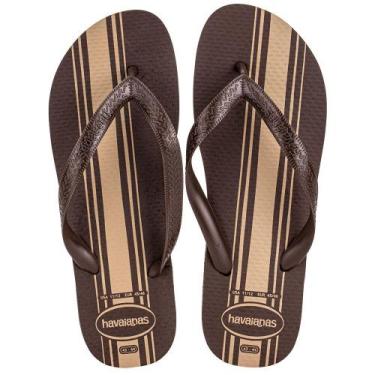Imagem de Chinelo masculino color essential havaianas 4148587, Café, 39/40