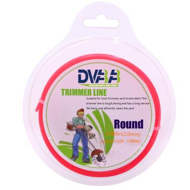 Imagem de DVBB Weed Eater String 0,080 polegadas linha aparador 0,203 cm 203.2 cm fio redondo wacker de erva daninha de nylon compatível com cortador elétrico Stihl Echo Universal Grass sem fio