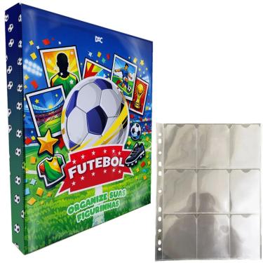 Imagem de FICHÁRIO PARA CARD FUTEBOL + 10 ENVELOPES PARA CARD - DAC