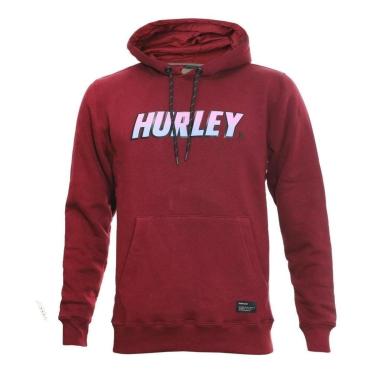 Imagem de MOLETOM HURLEY FECHADO FASTLANE BORDÔ MASCULINO-Masculino