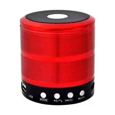 Imagem de Mini Caixinha De Som Bluetooth Ws-887 Sem Fio Portátil - Tesla Store