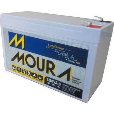 Imagem de Bateria Moura VRLA 9Ah Estacionária Nobreak
