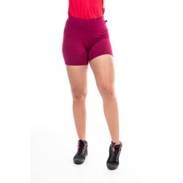 Imagem de Short Suplex Academia Fitness Feminino/Cintura Alta. - WOLFOX, P, Mulh