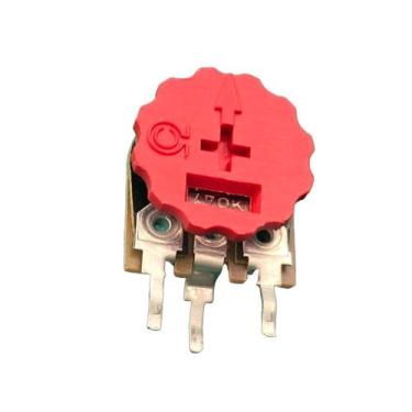 Imagem de 10x Trimpot 470k Vertical 14mm Com Botão Constanta