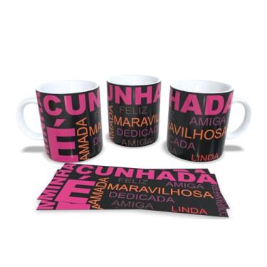 Imagem de Caneca de Porcelana Branca Personalizada 3 (cunhada)