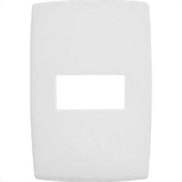 Imagem de Espelho Placa Pial Plus 4X2 1Mod Horiz 618505