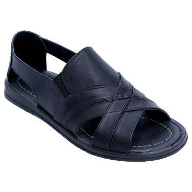 Imagem de Sandália Couro Rubra Masculino-Masculino