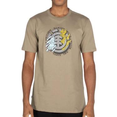 Imagem de Camiseta Element Fire Water Caqui-Masculino