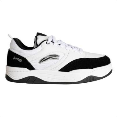 Imagem de Tênis Jump Vega Branco E Preto, Branco, Preto, 40
