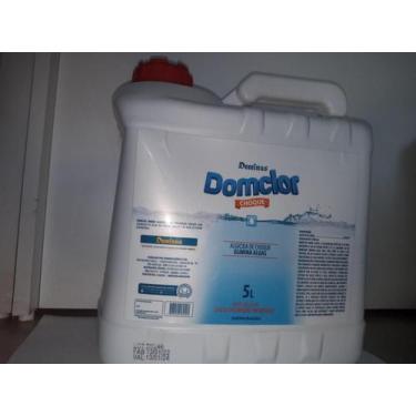 Imagem de Algicida de choque Domclor 5 litro, Branco e Vermelho