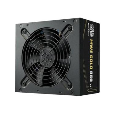 Imagem de COOLER MASTER, FONTE COOLER MASTER ATX 3.1 850W MWE GOLD 850 V3 PFC ATIVO 80 PLUS GOLD COM CABO DE FORCA GARANTIA 5 ANOS