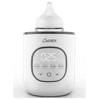 Imagem de Aquecedor de Mamadeiras 8 em 1 para Fórmula ou Leite Materno com Temporizador, 110V, Larex, Branco