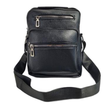 Imagem de Bolsa De Ombro Shoulder Bag Crossbody Transversal Carteiro Pochete Unissex preto