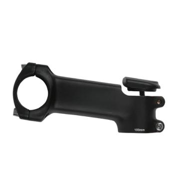 Imagem de Mesa de guidão quadrada com tampa, ângulo de 7 graus, 28,6 x 31,8 mm, compatível com garfos de 70/80/90/100/110/120 mm para bicicletas de montanha (MTB).(100MM)