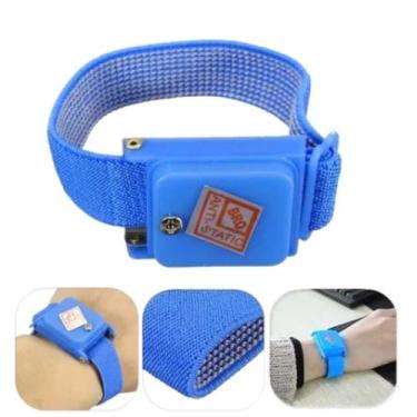 Imagem de Pulseira Proteção Antiestática Sem Fio - Suetoku