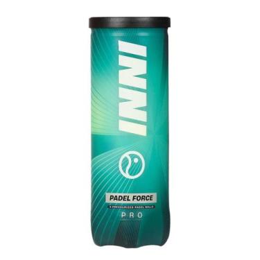 Imagem de Bola de Padel Inni Padel Force Tubo Com 03 Bolas