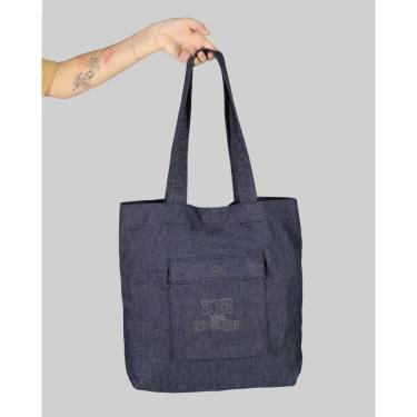 Imagem de Bolsa DR7 Street Ecobag Jeans No Corre - Azul-Unissex