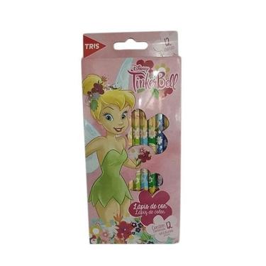 Imagem de Kit Lápis De Cor 12 Cores Fadas - Tris