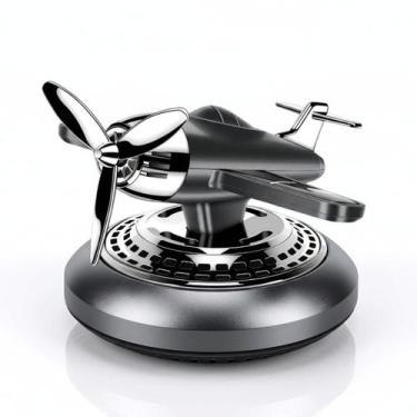 Imagem de Aromatizante Automotivo Solar Avião Hélice Giratória Perfume para Carr